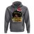Have A Melanin Christmas African American Santa Girl Xmas Hoodie