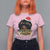 Have A Melanin Christmas African American Santa Girl Xmas T Shirt For Women - Wonder Print Shop