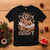 Funny African American Christmas T Shirt Stay Merry And Bright Black Melanin Girl - Wonder Print Shop