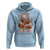 Funny African American Christmas Hoodie Stay Merry And Bright Black Melanin Girl