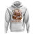 Funny African American Christmas Hoodie Stay Merry And Bright Black Melanin Girl