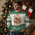 Funny African American Xmas Ugly Christmas Sweater Stay Merry And Bright Black Melanin Girl - Wonder Print Shop