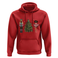 Funny Black Ballerina Nutcracker African American Christmas Hoodie