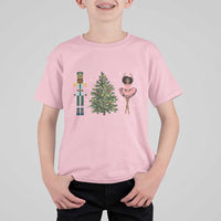 Funny Black Ballerina Nutcracker African American Christmas T Shirt For Kid - Wonder Print Shop