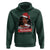 African American Christmas Hoodie Santa's Favorite Melanin Santa Girl