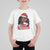 African American Christmas T Shirt For Kid Santa's Favorite Melanin Santa Girl - Wonder Print Shop