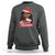 African American Christmas Sweatshirt Santa's Favorite Melanin Santa Girl - Wonder Print Shop