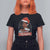 African American Christmas T Shirt For Women Santa's Favorite Melanin Santa Girl - Wonder Print Shop