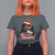 African American Christmas T Shirt For Women Santa's Favorite Melanin Santa Girl - Wonder Print Shop