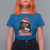 African American Christmas T Shirt For Women Santa's Favorite Melanin Santa Girl - Wonder Print Shop