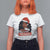 African American Christmas T Shirt For Women Santa's Favorite Melanin Santa Girl - Wonder Print Shop