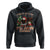 Funny African American Christmas Hoodie Hangin With My Melanin Gnomies Afro Gnomes