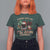 Funny African American Christmas T Shirt For Women Hangin With My Melanin Gnomies Afro Gnomes - Wonder Print Shop