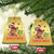 My First Xmas Cute Reindeer Santa Hat Christmas Ornament - Wonder Print Shop