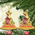 My First Xmas Cute Reindeer Santa Hat Christmas Ornament - Wonder Print Shop