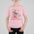 My First Christmas Cute Reindeer Santa Hat T Shirt For Kid - Wonder Print Shop