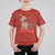 My First Christmas Cute Reindeer Santa Hat T Shirt For Kid - Wonder Print Shop