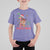 My First Christmas Cute Reindeer Santa Hat T Shirt For Kid - Wonder Print Shop