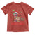 My First Christmas Cute Reindeer Santa Hat Toddler T Shirt