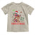 My First Christmas Cute Reindeer Santa Hat Toddler T Shirt
