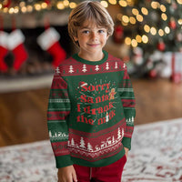 Funny First Xmas Ugly Christmas Sweater Sorry Santa I Drank The Milk Gingerbread - Wonder Print Shop