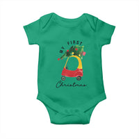 My First Christmas Baby Onesie Toy Car Xmas Tree