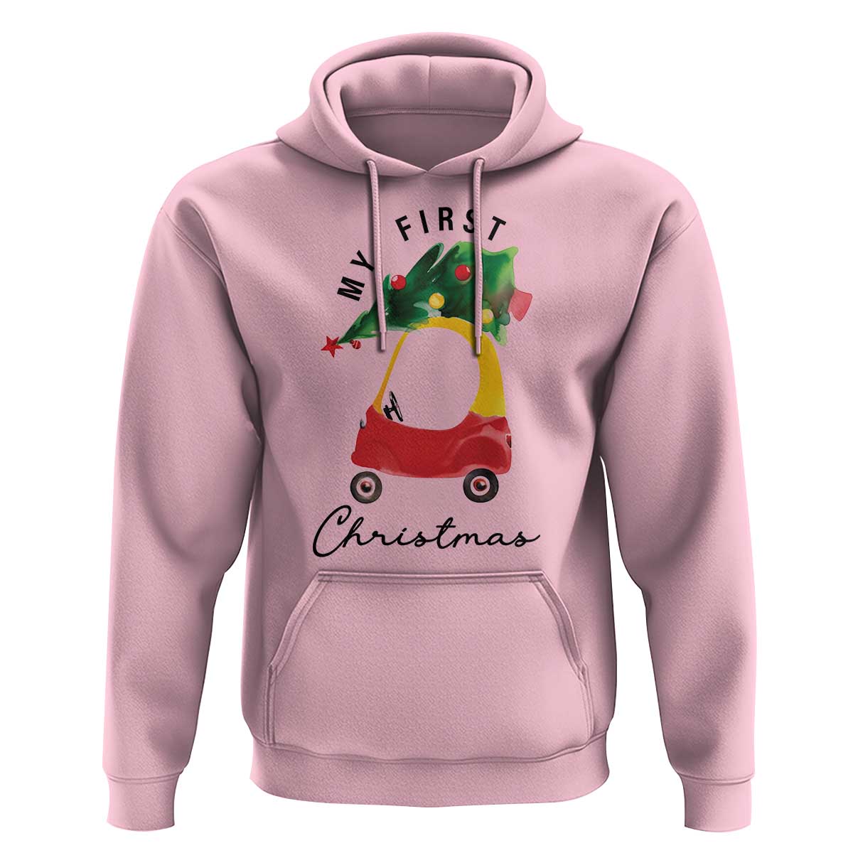 My First Christmas Hoodie Toy Car Xmas Tree