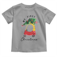My First Christmas Toddler T Shirt Toy Car Xmas Tree