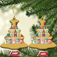 Funny First Xmas Christmas Ornament Sorry Santa I Drank The Milk Retro Baby Bottle - Wonder Print Shop