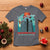 Christmas Nakatomi Plaza T Shirt Season's Greeting Christmas Party Hans Gruber - Wonder Print Shop