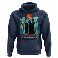 Christmas Nakatomi Plaza Hoodie Season's Greeting Christmas Party Hans Gruber