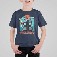 Christmas Nakatomi Plaza T Shirt For Kid Season's Greeting Christmas Party Hans Gruber - Wonder Print Shop