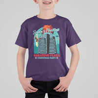 Christmas Nakatomi Plaza T Shirt For Kid Season's Greeting Christmas Party Hans Gruber - Wonder Print Shop