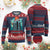 Funny Nakatomi Plaza Ugly Christmas Sweater Season's Greeting Xmas Party Hans Gruber - Wonder Print Shop