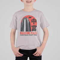 Christmas Nakatomi Plaza T Shirt For Kid Christmas Party 1988 Vintage Japanese Style - Wonder Print Shop