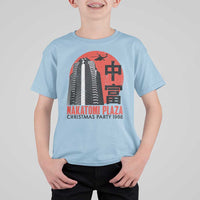 Christmas Nakatomi Plaza T Shirt For Kid Christmas Party 1988 Vintage Japanese Style - Wonder Print Shop