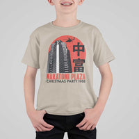 Christmas Nakatomi Plaza T Shirt For Kid Christmas Party 1988 Vintage Japanese Style - Wonder Print Shop