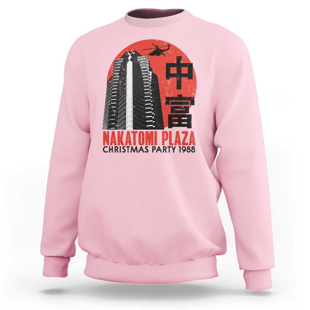 Christmas Nakatomi Plaza Sweatshirt Christmas Party 1988 Vintage Japanese Style - Wonder Print Shop