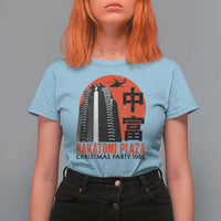Christmas Nakatomi Plaza T Shirt For Women Christmas Party 1988 Vintage Japanese Style - Wonder Print Shop