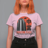 Christmas Nakatomi Plaza T Shirt For Women Christmas Party 1988 Vintage Japanese Style - Wonder Print Shop