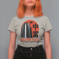 Christmas Nakatomi Plaza T Shirt For Women Christmas Party 1988 Vintage Japanese Style - Wonder Print Shop