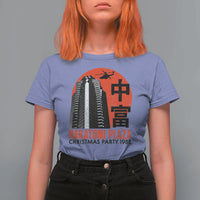 Christmas Nakatomi Plaza T Shirt For Women Christmas Party 1988 Vintage Japanese Style - Wonder Print Shop