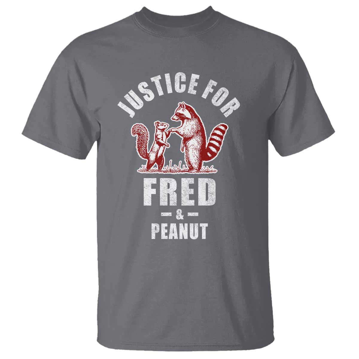 Justice For Fred And Peanut T Shirt Racoon Squirrel TS11
