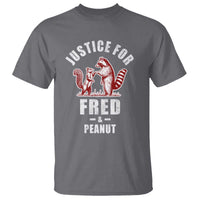 Justice For Fred And Peanut T Shirt Racoon Squirrel TS11