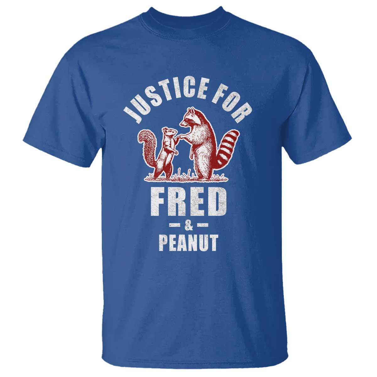 Justice For Fred And Peanut T Shirt Racoon Squirrel TS11