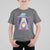 Funny Christmas Santa Alien Neon UFO T Shirt For Kid - Wonder Print Shop