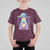 Funny Christmas Santa Alien Neon UFO T Shirt For Kid - Wonder Print Shop