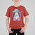 Funny Christmas Santa Alien Neon UFO T Shirt For Kid - Wonder Print Shop