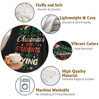 Funny All I Want For Christmas Is My Students To Stop Saying 67 Throw Blanket Teacher Christmas 67 Meme - Wonder Print Shop