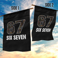 Funny 67 Six Seven Italian Brainrot Gen Alpha Meme Garden Flag - Wonder Print Shop